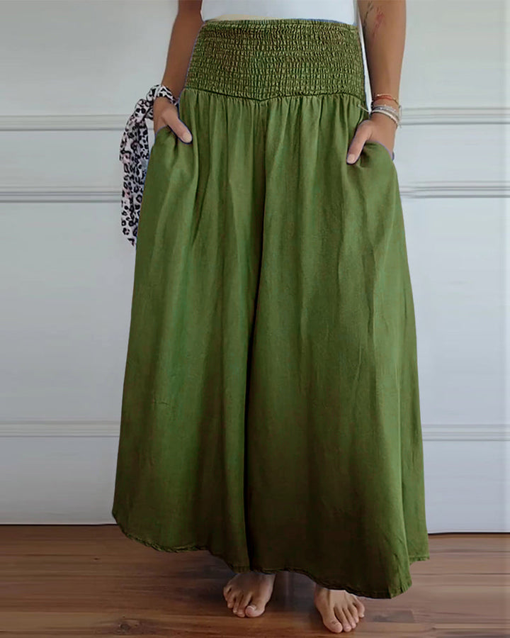 CHARLIZE - COMFY WIDE-LEG PANTS