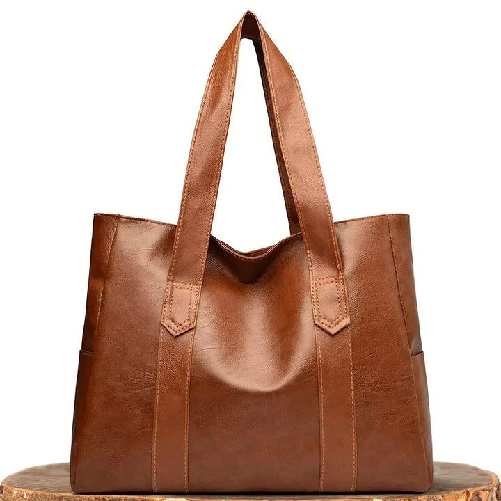 SYLVIA - ICONIC PRESTIGE VEGAN LEATHER BAG