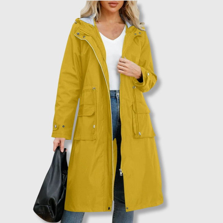 ZYRA - BAY MIST CLASSIC TRENCH COAT
