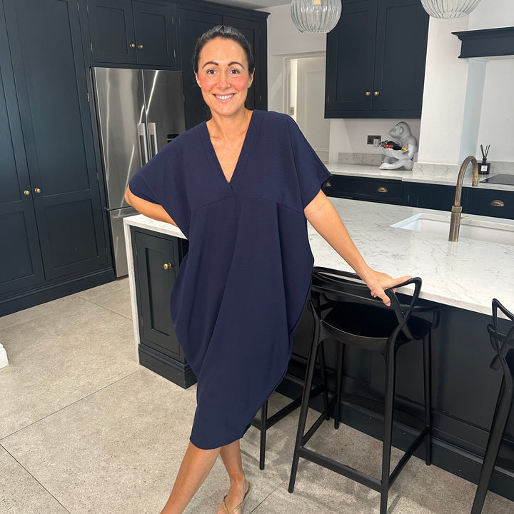 TANYA - V-NECK MAXI DRESS