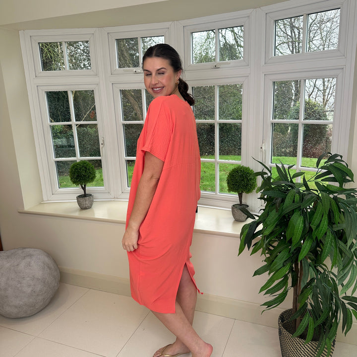 TANYA - V-NECK MAXI DRESS