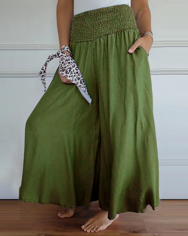 CHARLIZE - COMFY WIDE-LEG PANTS