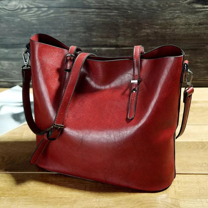 BONNIE - VEGAN LEATHER SHOULDER BAG