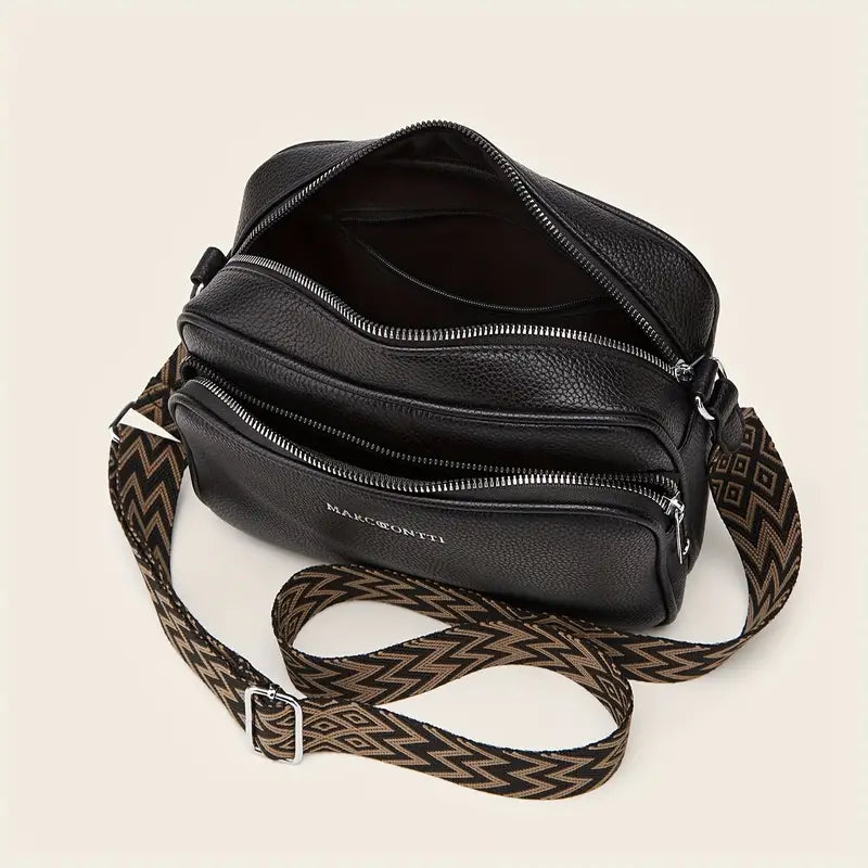 MOLLY - CLASSIC VEGAN LEATHER SLING BAG