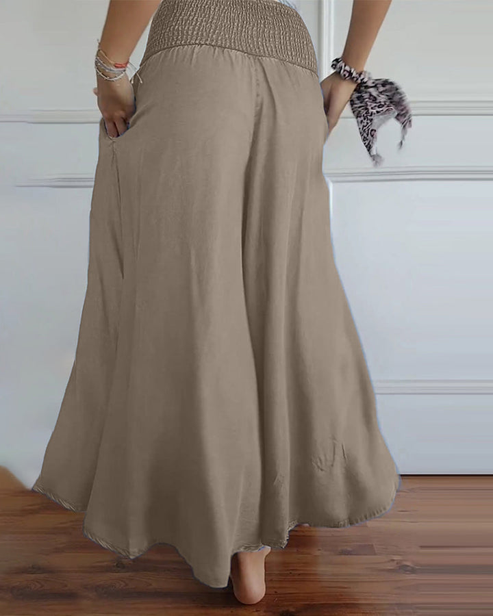 CHARLIZE - COMFY WIDE-LEG PANTS