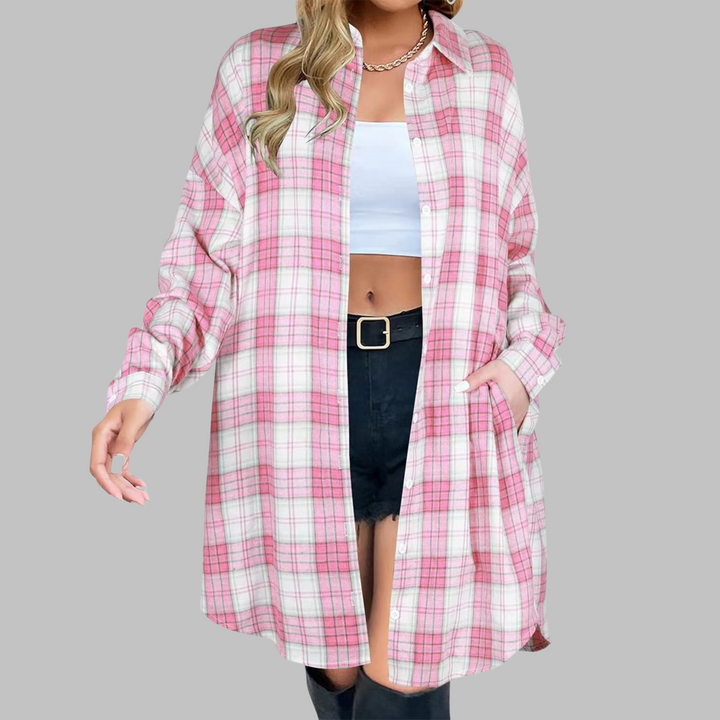 JANAYA - THE CHIC CHECKED WRAP
