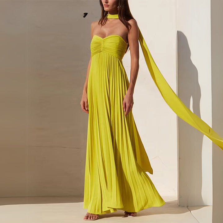 MOIRA - FORMAL PLEATED MAXI ATTIRE
