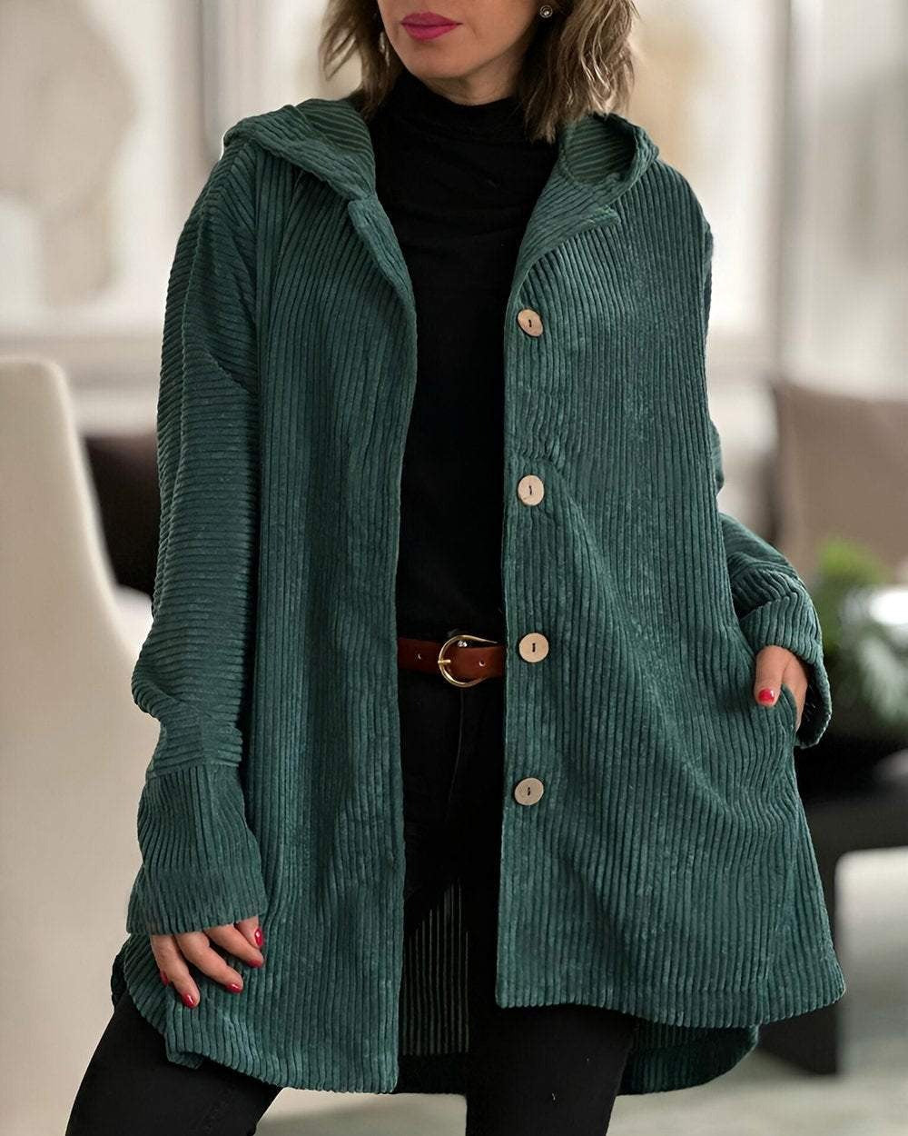 ERNA - THE CORDUROY URBANITE COAT
