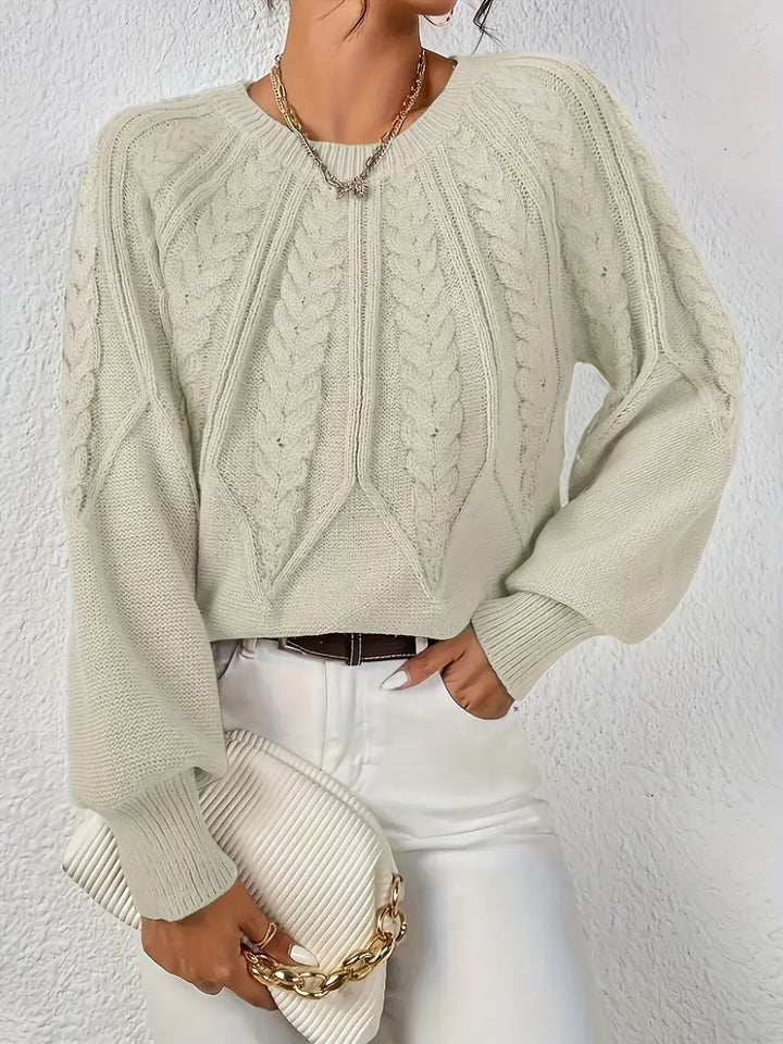 BRIELLA - SWEET KNOTTED THREAD PULLOVER