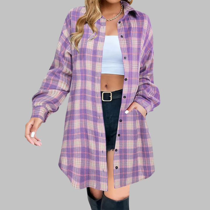 JANAYA - THE CHIC CHECKED WRAP