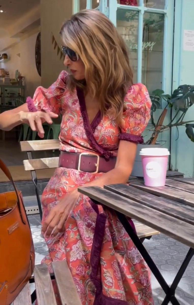 CRISTY - ROMANTIC PINK MAXI OUTFIT