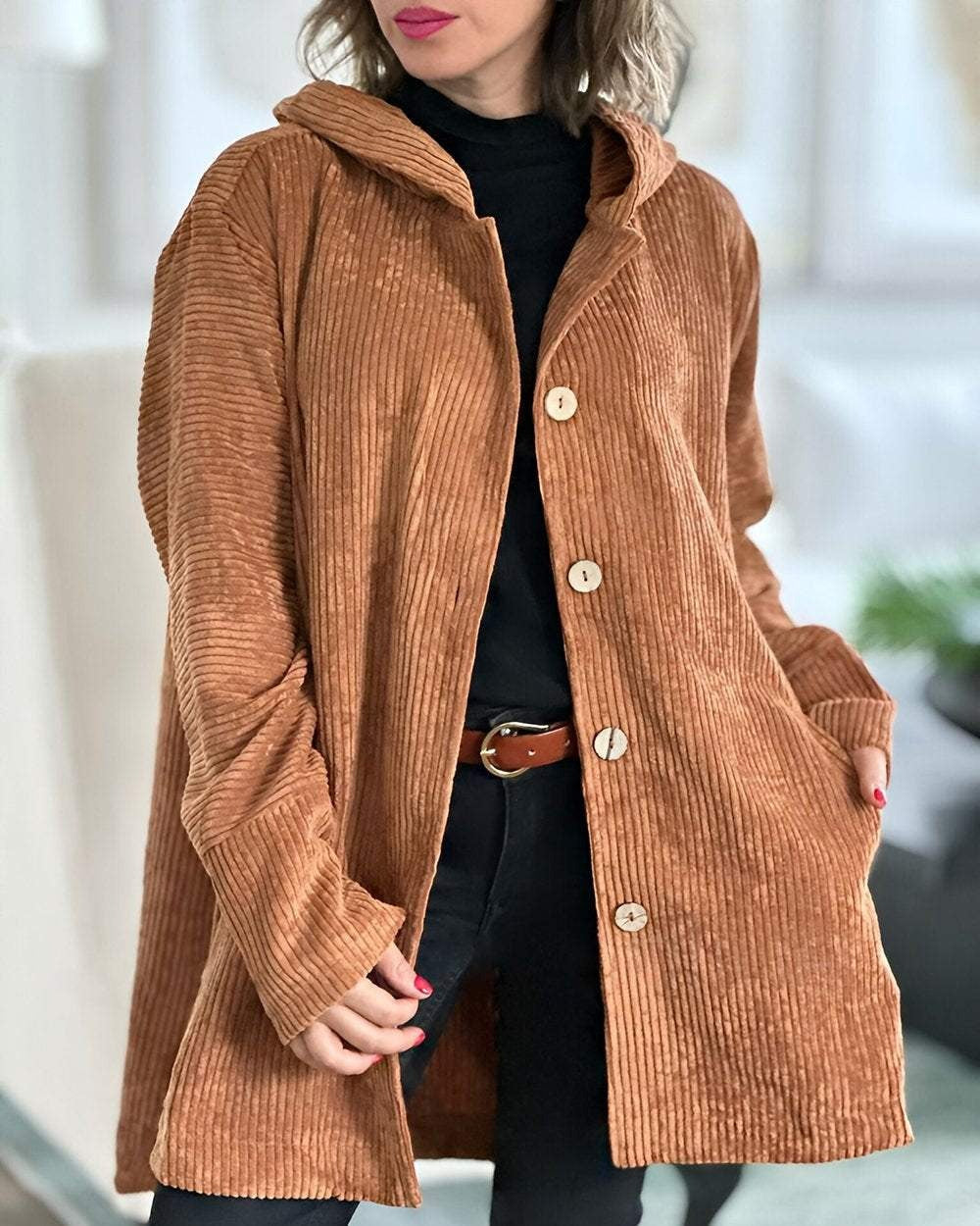 ERNA - THE CORDUROY URBANITE COAT