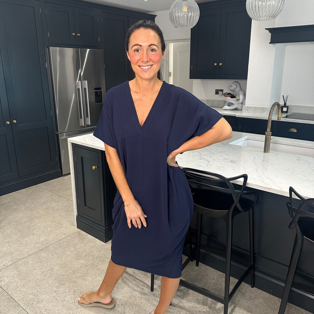 TANYA - V-NECK MAXI DRESS