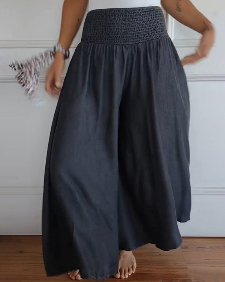 CHARLIZE - COMFY WIDE-LEG PANTS