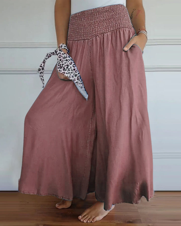 CHARLIZE - COMFY WIDE-LEG PANTS