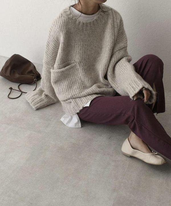 NATHALIA - CHUNKY CLOUD SWEATER