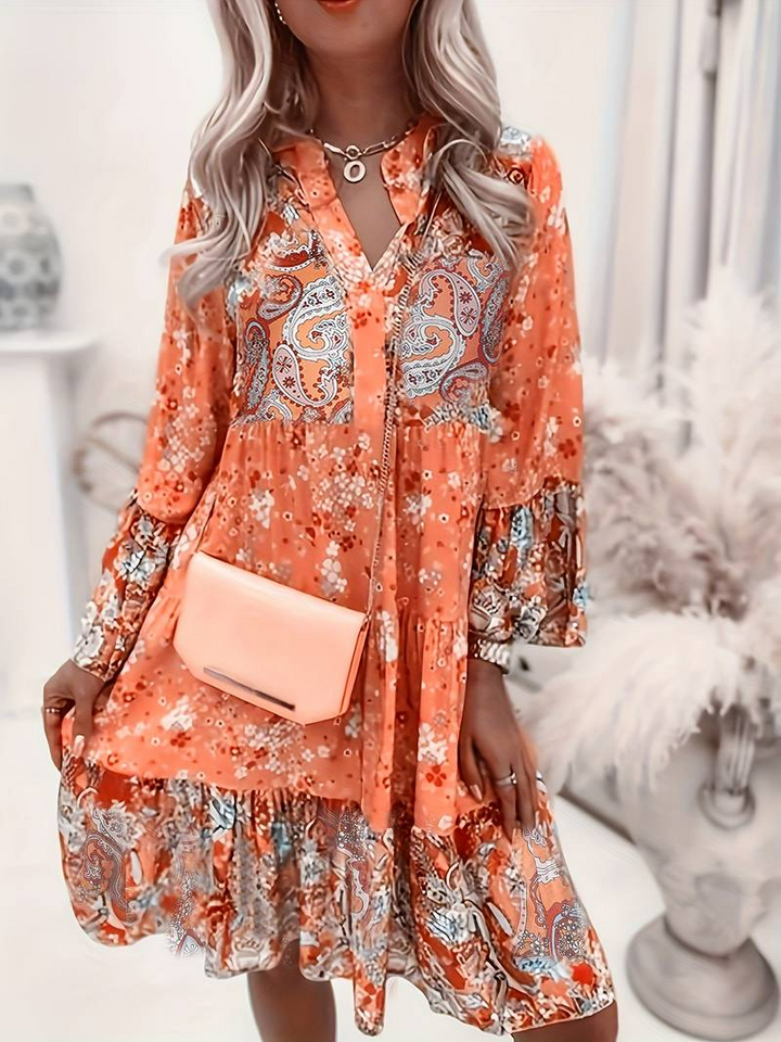 AMARIE - BOHEMIAN PRINT DRESS