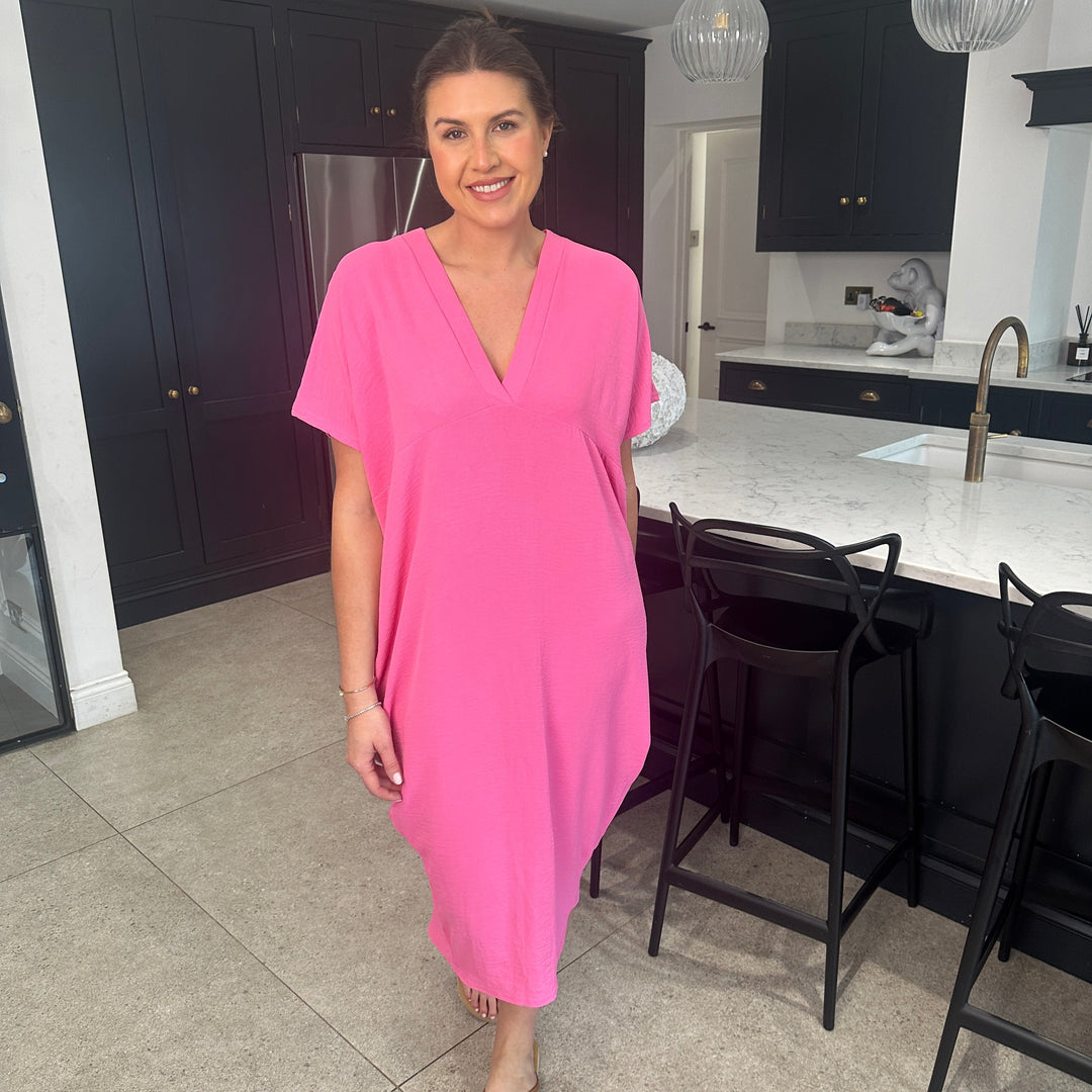 TANYA - V-NECK MAXI DRESS