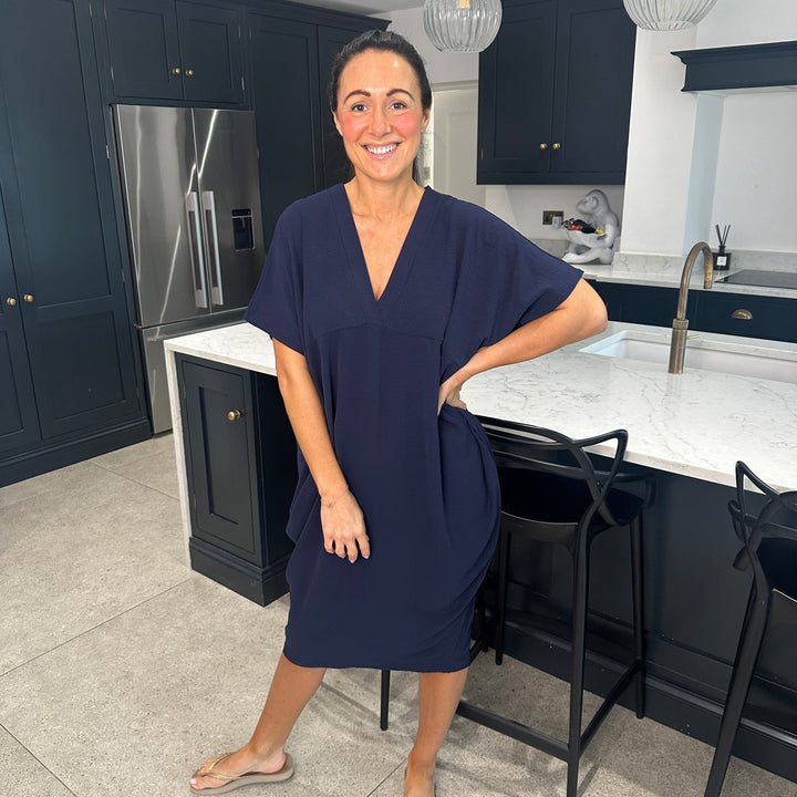 TANYA - V-NECK MAXI DRESS