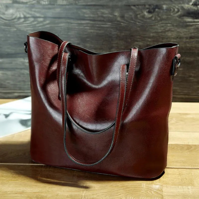 BONNIE - VEGAN LEATHER SHOULDER BAG