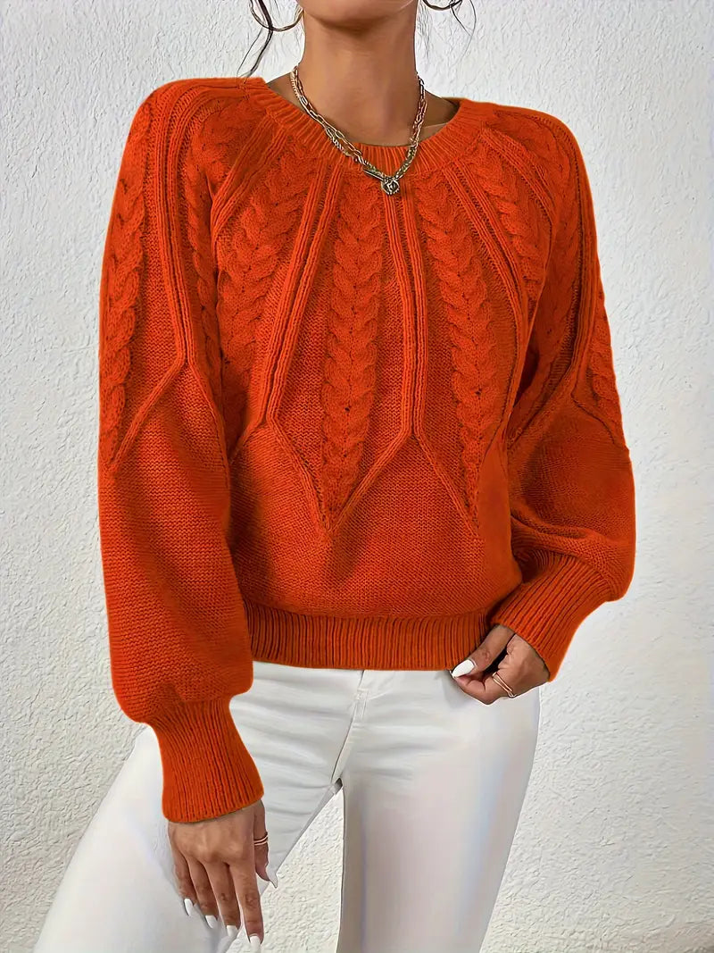 BRIELLA - SWEET KNOTTED THREAD PULLOVER