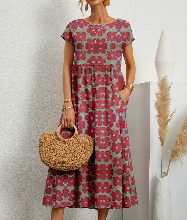 DEE - FEMININE FLORAL MIDI