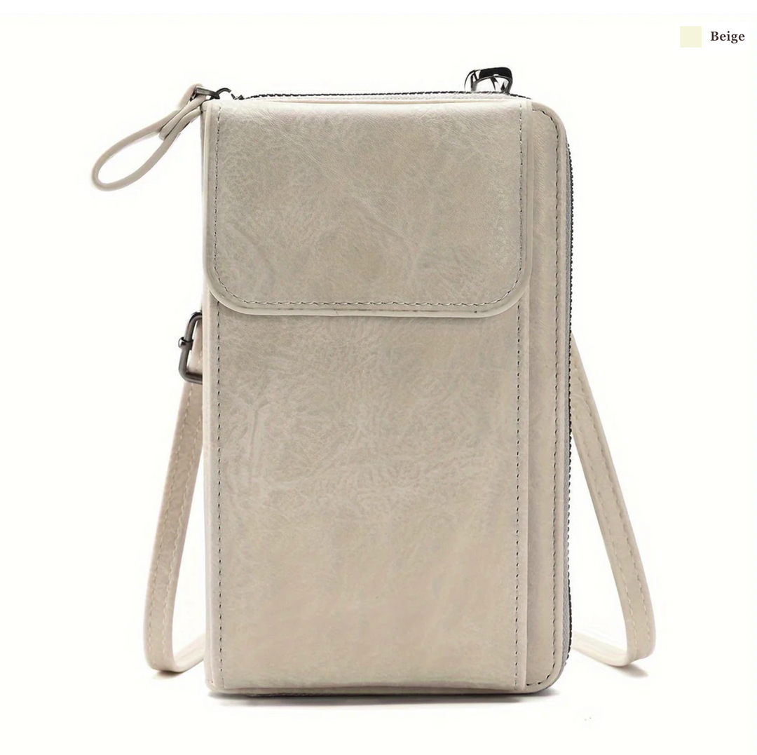 RITA - COMPACT VEGAN LEATHER HANDBAG