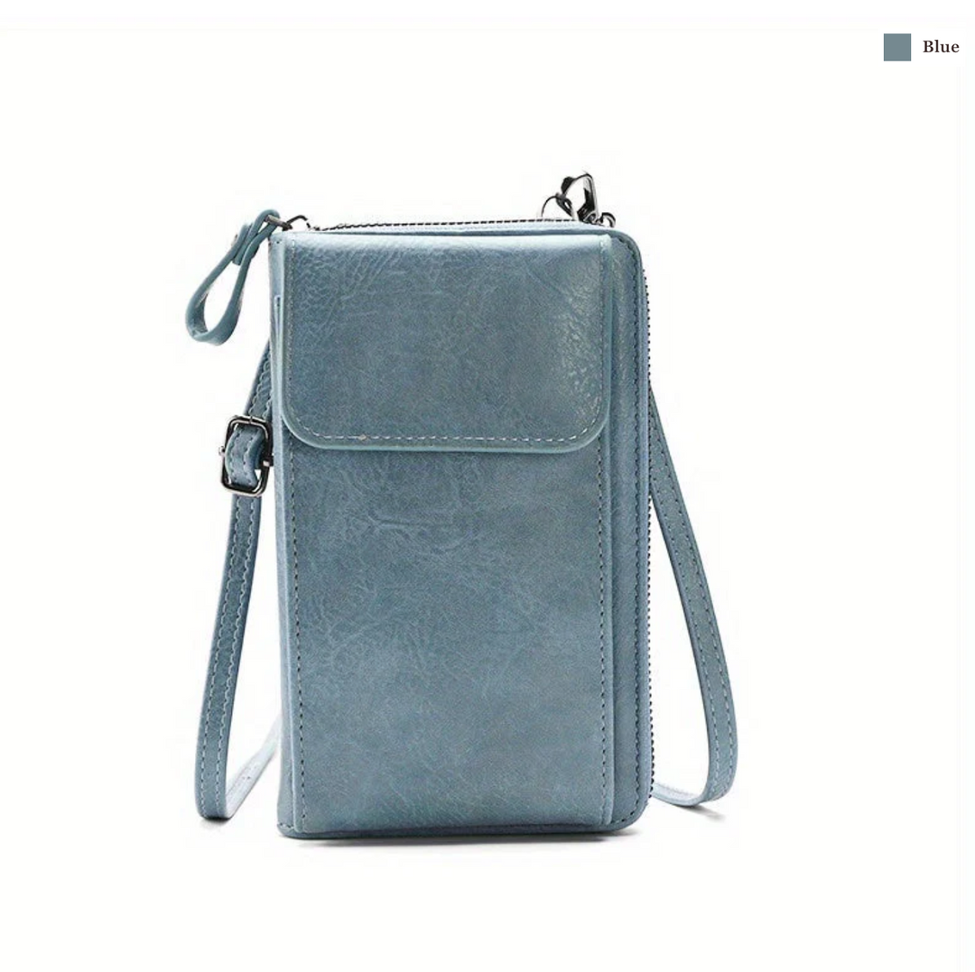 RITA - COMPACT VEGAN LEATHER HANDBAG