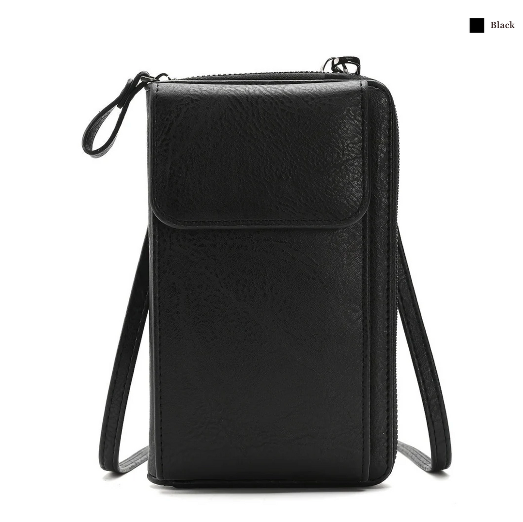 RITA - COMPACT VEGAN LEATHER HANDBAG