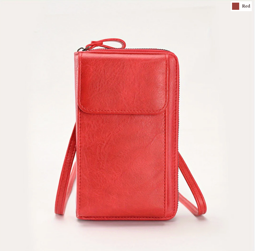 RITA - COMPACT VEGAN LEATHER HANDBAG