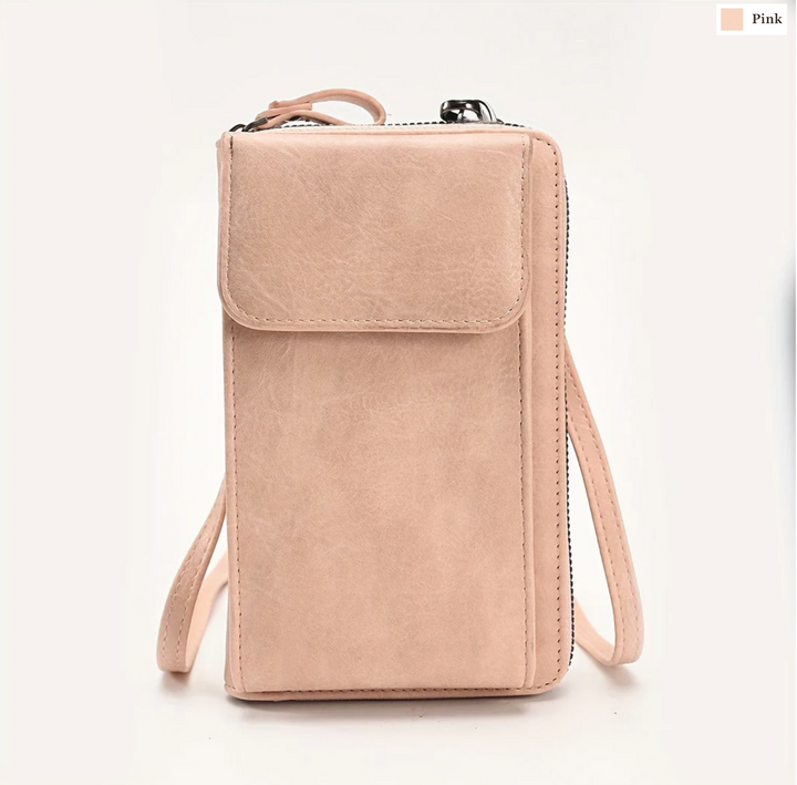 RITA - COMPACT VEGAN LEATHER HANDBAG