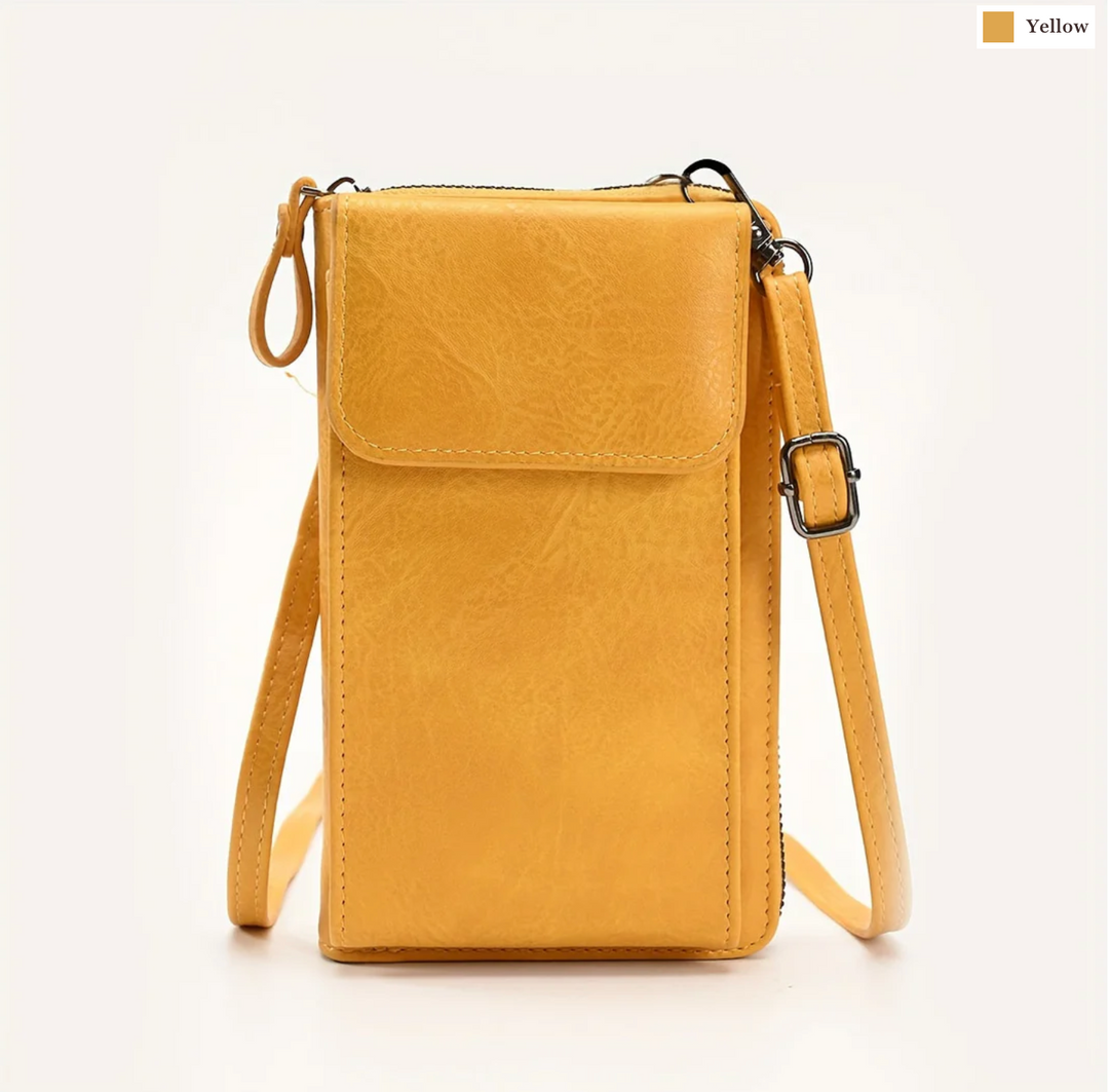 RITA - COMPACT VEGAN LEATHER HANDBAG