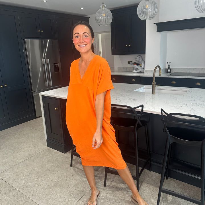 TANYA - V-NECK MAXI DRESS