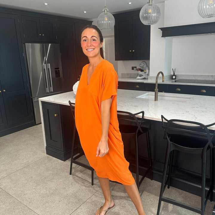 TANYA - V-NECK MAXI DRESS