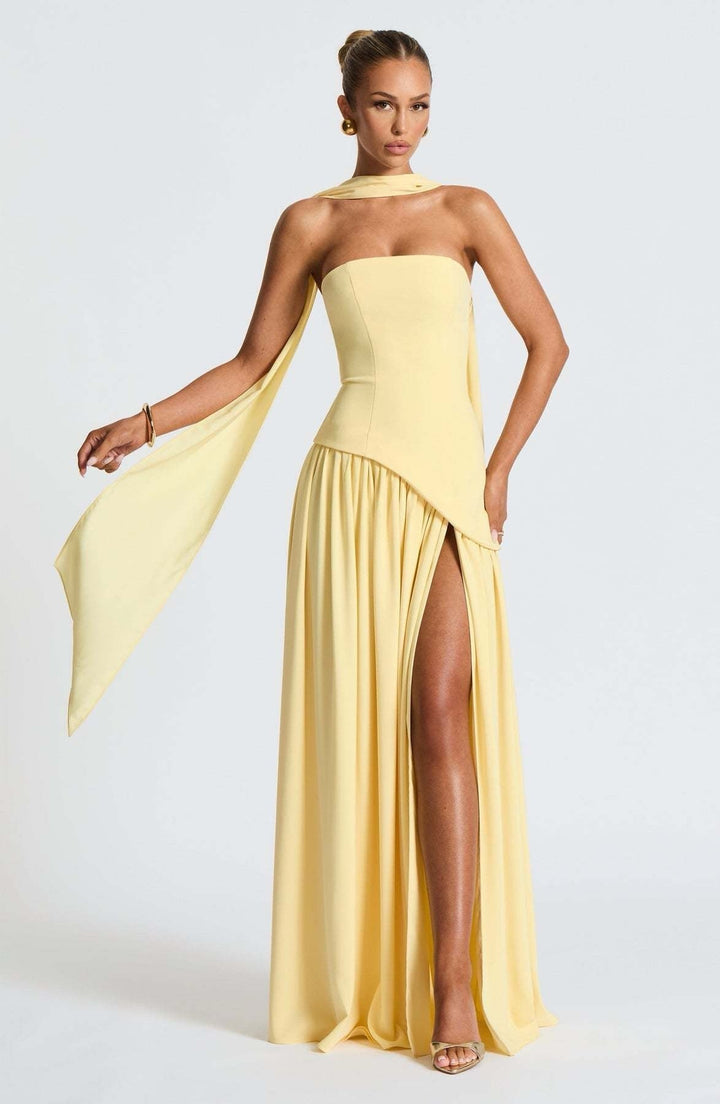 BLESS - SUNSET ELEGANCE GOLDEN HOUR DRESS