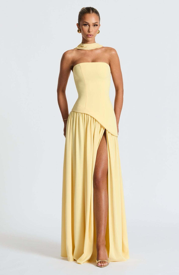 BLESS - SUNSET ELEGANCE GOLDEN HOUR DRESS