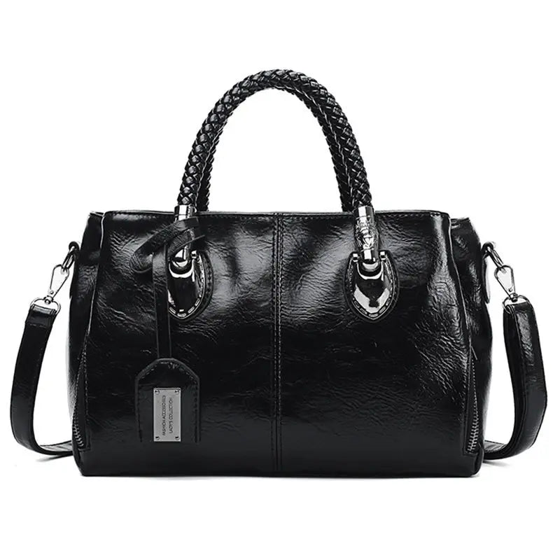 AMORY - Stylish LEATHER HANDBAG
