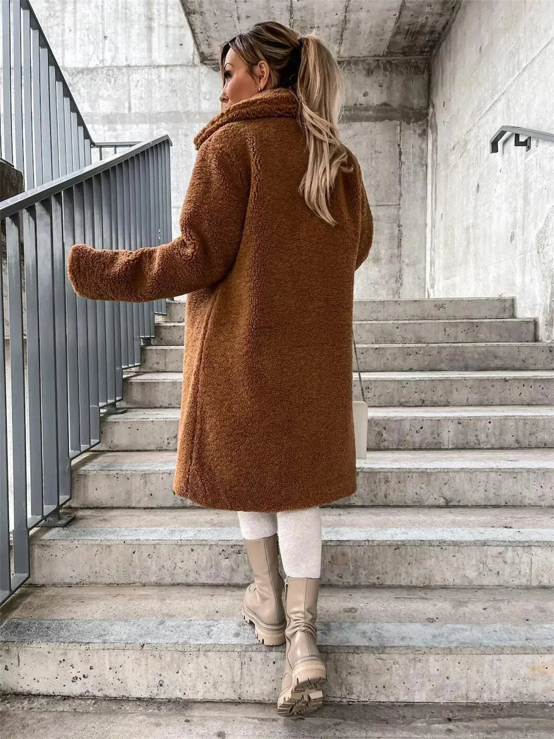CARALINE - FLEECE FROST COAT