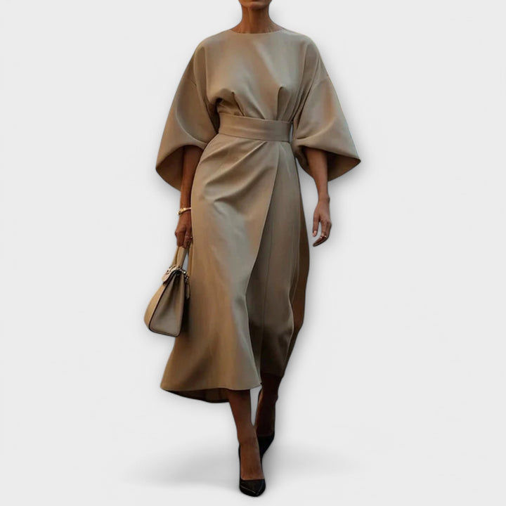 ZION - LUXURY SLEEVED DRESS
