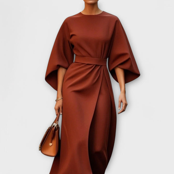 ZION - LUXURY SLEEVED DRESS