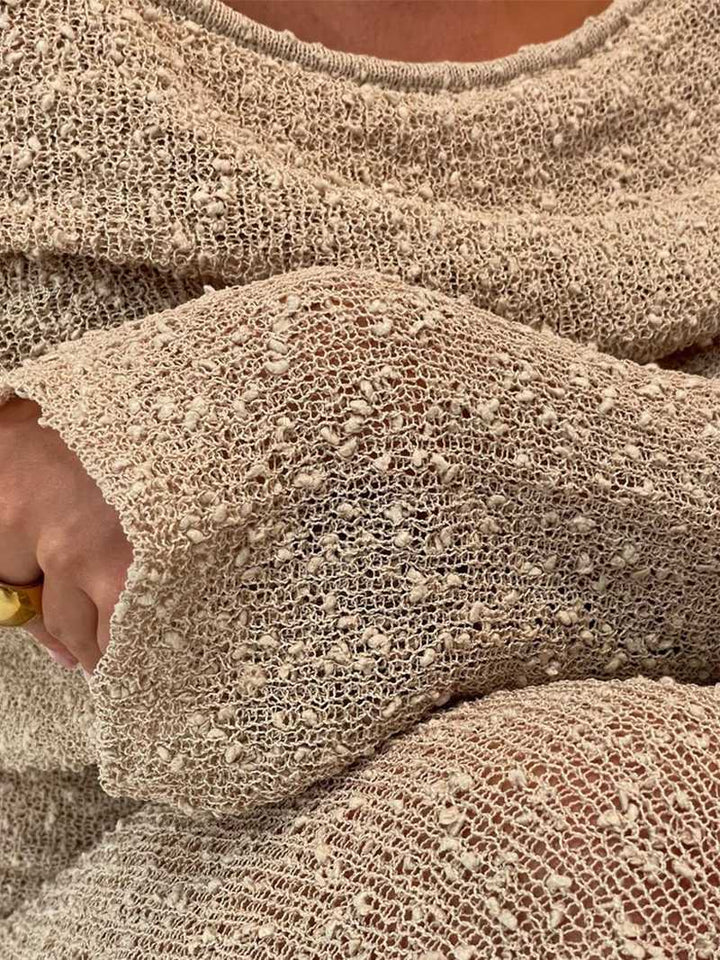 ATHENA - TEXTURED GLAM MAXI DRESS