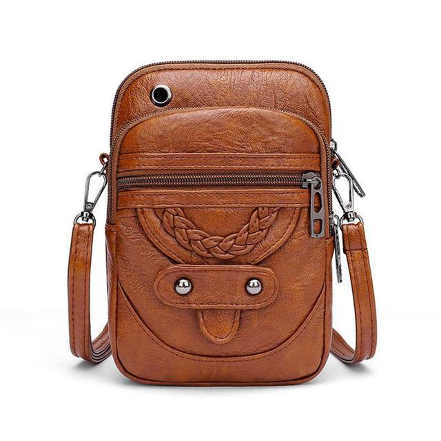 Eloise – vintage Vegan leather bag