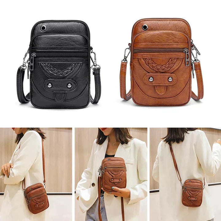 Eloise – vintage Vegan leather bag