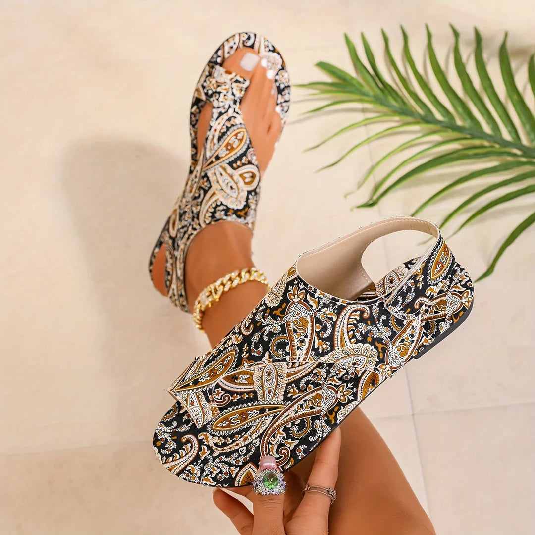 ROSELY – BOHO CHARM WALKING SANDALS
