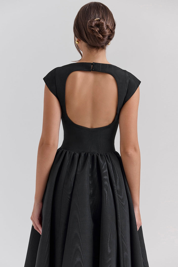 FRANCHESCA - GLAM BACKLESS DESIGN DRESS
