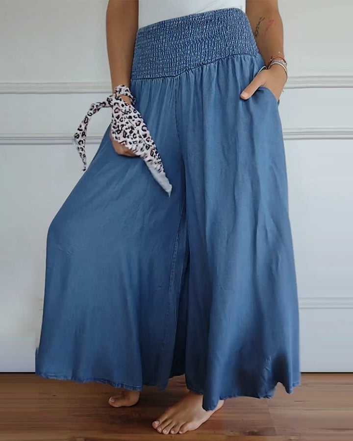 CHARLIZE - COMFY WIDE-LEG PANTS