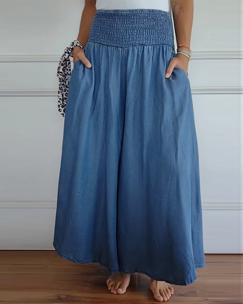 CHARLIZE - COMFY WIDE-LEG PANTS