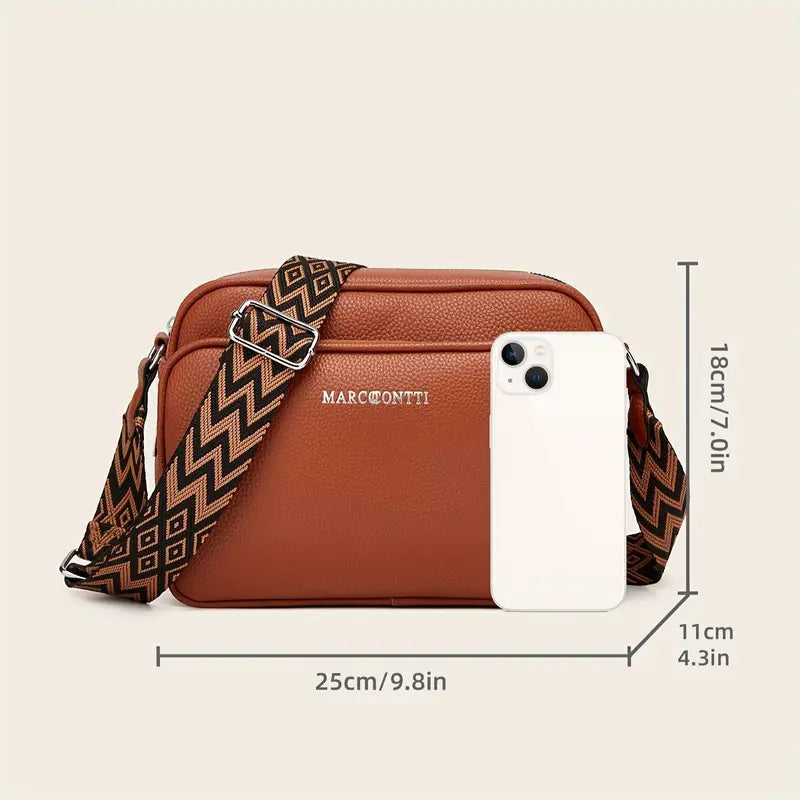 MOLLY - CLASSIC VEGAN LEATHER SLING BAG
