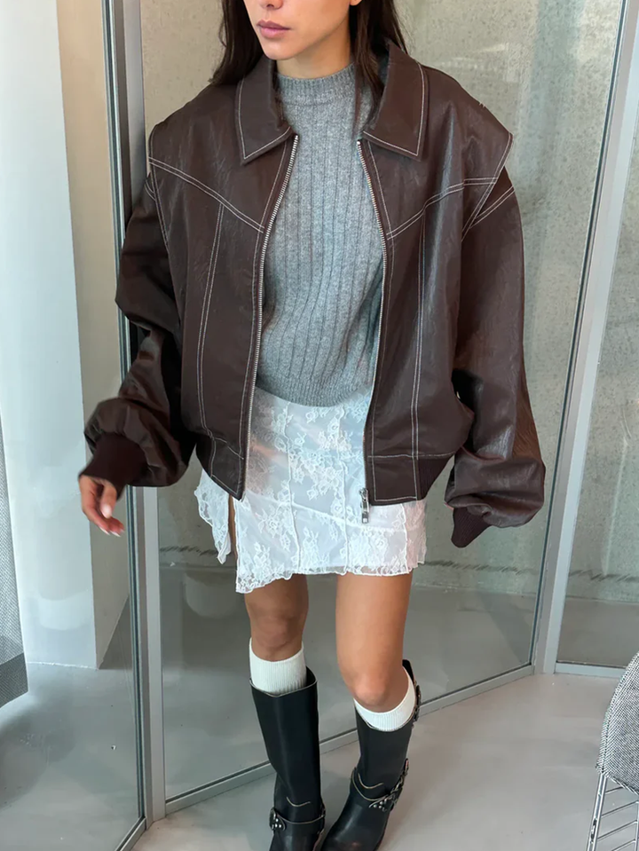 NALIYAH - OVERSIZED COLORBLOCK WINDBREAKER JACKET