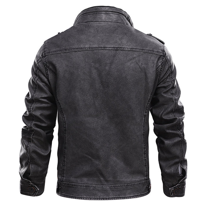 BLAKE - SOPHISTICATED VEGAN LEATHER JACKET